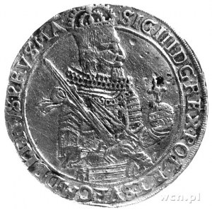 talar 1630, Toruń, po bokach herbu Torunia literki I-I,...