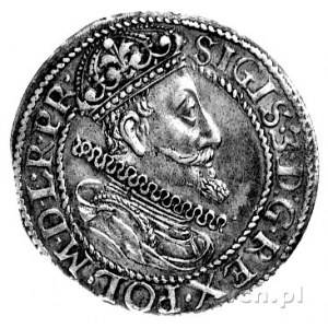 ort 1614, Gdańsk, Kurp. 2239 R2, Gum. 1382, patyna.