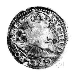 fałszerstwo z epoki trojaka koronnego z datą 1597 i her...