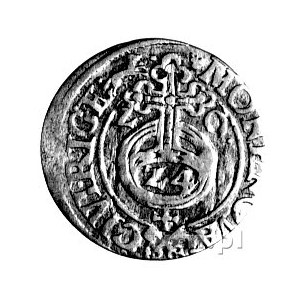 półtorak 1620, Ryga, znak mincerza liszka na końcu napi...