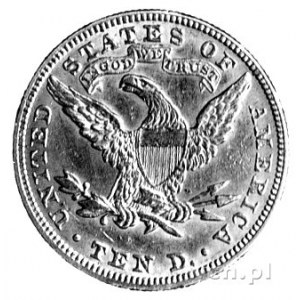 10 dolarów 1880, Filadelfia, Fr. 158, 16,72g.