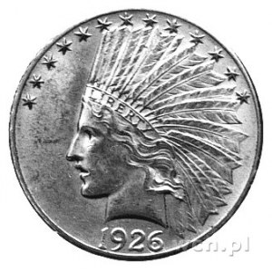 10 dolarów 1926, Filadelfia, Fr. 166, 16,72g.