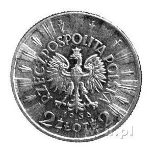 2 złote 1936, Warszawa, Piłsudski.