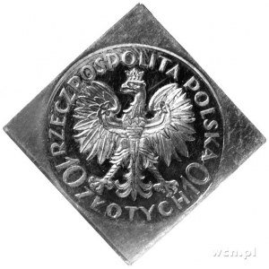 10 złotych 1933, Traugutt, Parchimowicz P-156a, wybito ...