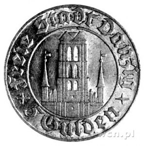 5 guldenów 1932, Berlin, Kościół Marii Panny, bardzo ła...