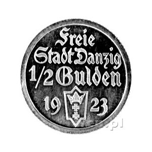 1/2 guldena 1923, Utrecht, Koga.