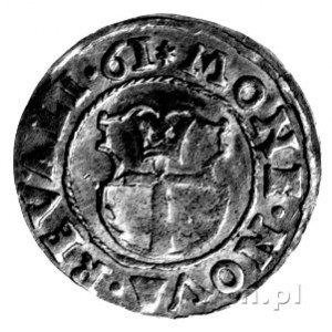 ferding 1561, Rewal, popiersie Eryka XIV, na rewersie t...