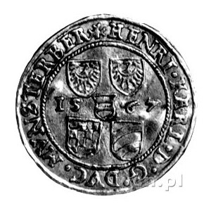 dukat 1567, Złoty Stok, F.u.S. 2138, Fr. 3235, 3,49g.