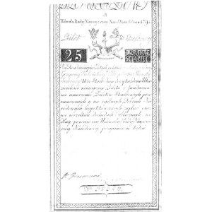 25 złotych 8.06.1794, Seria B, Pick A 3.