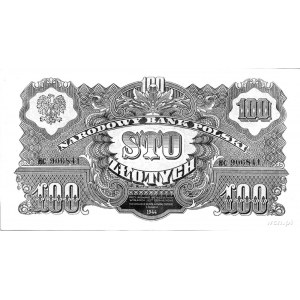 100 złotych 1944, Seria HC, \jest obowiązkowe, Pick 117...