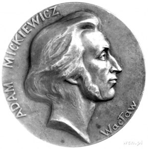medal autorstwa Wacława Szymanowskiego w 100 rocznicę u...