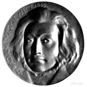 medal Mickiewicza autorstwa A. Madeyskiego 1913 r., Aw:...