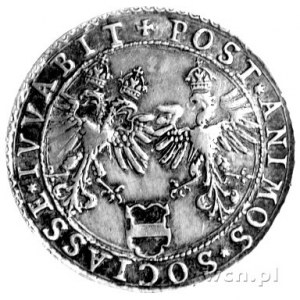 medal na zaślubiny Zygmunta III z Anną Austriaczką 1592...