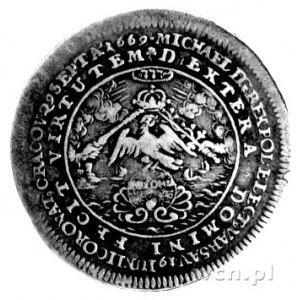 Michał Korybut Wiśniowiecki- medal koronacyjny 1669 r.,...