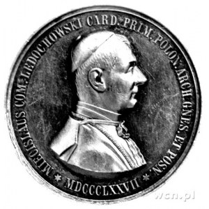 medal na pamiątkę uwięzienia i wygnania kardynała Ledóc...