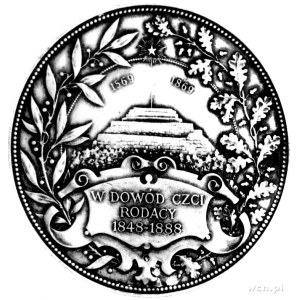 medal autorstwa A. Scharffa poświęcony Franciszkowi Smo...