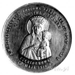 medal z okazji koronacji obrazu Matki Boskiej Częstocho...