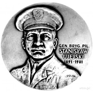medal gen. Stanisława Ujejskiego autorstwa A. i R. Nowa...