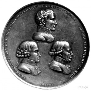 medal z okazji przedłużenia traktatu z Amiens w 1802 r....