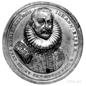Norymberga- Johann Eiser, medal autorstwa P.P. Wernera ...