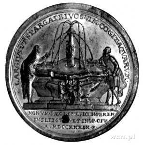 Norymberga- Johann Eiser, medal autorstwa P.P. Wernera ...