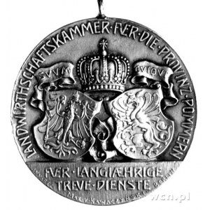 medal nagrodowy autorstwa Maxa von Kawaczynskiego z Ber...