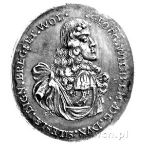 Jerzy Wilhelm książe Legnicko-Brzesko-Wołowski, medal p...