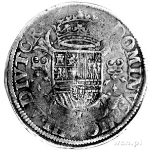 daalder 1563, Overijssel, Aw: Popiersie Filipa króla Hi...