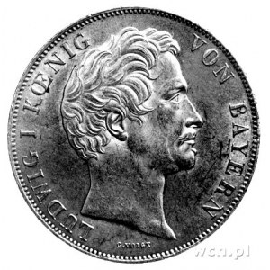 Ludwik I 1825 - 18482, guldeny 1846, Aw: Głowa w lewo, ...