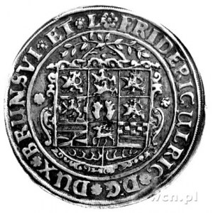 Fryderyk Ulryk 1613 - 1634, półtalar 1615, Aw: Tarcza h...