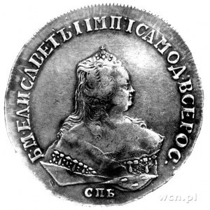 rubel 1747, Petersburg, Uzdenikow 0808.