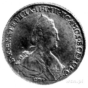 rubel 1789, Petersburg, , Uzdenikow 1188.