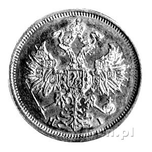 5 rubli 1876, Petersburg, Fr. 146, Uzdenikow 0267, 6,53...