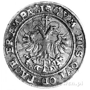 Zug, półtalar 1620, Aw: Anioł z tarczą, Rw: Orzeł dwugł...