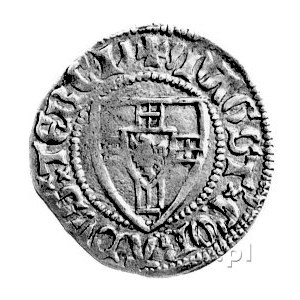Konrad III von Jungingen 1393- 1407, szeląg, Aw: j.w., ...