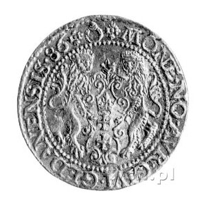 dukat 1586, Gdańsk, H-Cz. 770 R1, Fr. 3, T. 25, złoto, ...