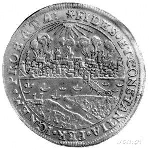 talar pamiątkowy z 1629 roku w złocie o wadze 5 dukatów...