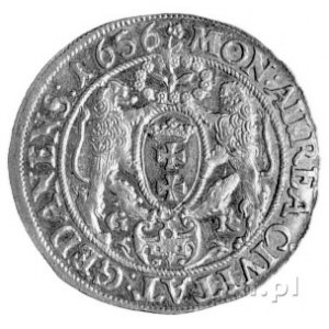 dukat 1656, Gdańsk, H-Cz. 2089 R, Fr. 24, złoto, waga 3...