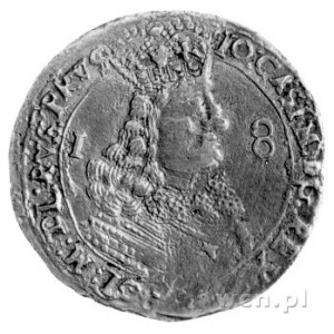 ort 1656, Lwów, Kurp. 391 R2, Gum. 1753, moneta uderzon...