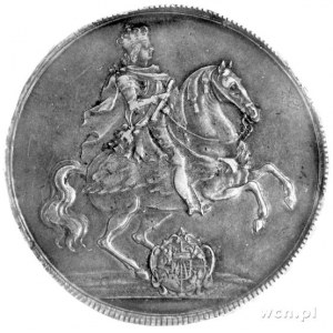 talar wikariacki 1711, Drezno, król na koniu, Schnee 10...