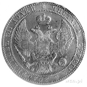 1 1/2 rubla = 10 złotych 1835, Sankt Petersburg, Plage ...