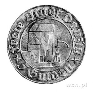 5 guldenów 1932, Berlin, Żuraw portowy.