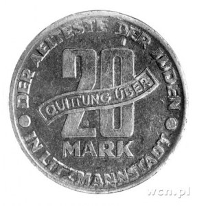 20 marek 1943, Łódź, aluminium.