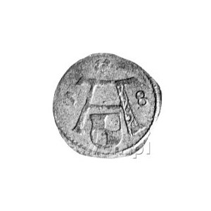 denar 1558, Królewiec, Bahr. -, Neumann 49, rzadki.