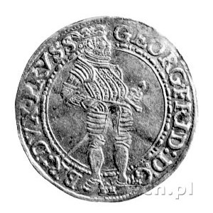 dukat 1587, Królewiec, Bahr. 1283, Fr. 315, złoto, waga...