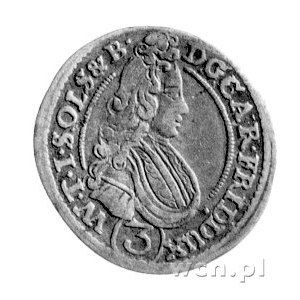 3 krajcary 1708, Oleśnica, F.u S. 2459.