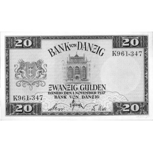 20 guldenów 1.11.1937, Pick 63