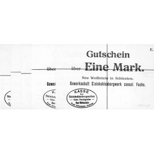 Kamionek /Neu Weissstein/- 1, 2, 3, 5 i 10 marek bez da...