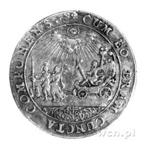 medal zaślubinowy Michała Korybuta z Eleonorą Marią 167...