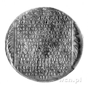medal zaślubinowy Michała Korybuta z Eleonorą Marią 167...